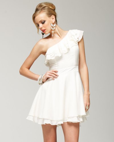 Bebe One Shoulder Dress