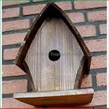 Vogelhaus Nistkasten Holz Waldhuette Kohlmeise Sperling