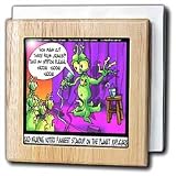 Review 3dRose LLC  / Alien Standup Comedians - 6 Inch Tile Napkin Holder