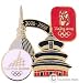 Torino 2006 to Beijing 2008 Olympics Bridge Pin
