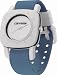Converse Women's VR021410 1908 Regular Square White Analog Dial and Blue Canvas Pull Through Strap Watch