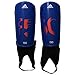 adidas Performance F50 Youth Shin Guards, Power Blue/Solar Orange/White, Medium