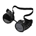 Poizen Fashion-Schutzbrille STEAMPUNK GOGGLES CG1 black
