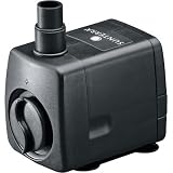 Sunterra 114516 Medium Fountain Pump, 130 GPH, Black