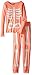 Crazy 8 Girls' Big Skeleton Tight-fit Pajama Set