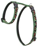 Lupine Adjustable H-Style Harness - 1/2 in. - 9 in. x 14 in. - Black Cherry