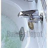 Jacuzzi X559827CP Non-Metallic Trip Lever PVC Drain Kit, Chrome Finish