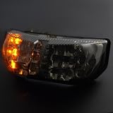 12V Integrated Brake Tail light Turn Signals Indicators Smoke Lens For Yamaha FZ1... by OEM