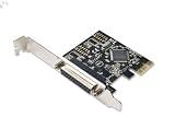 Best Connectivity SD-PEX10005 PCI-Express Card 1x Parallel Port, MCS9900 Chipset