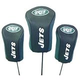 New York Jets Mesh Golf Barrel Head Cover Set
