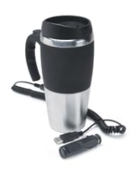 12V, Travel Mug, Stainless Steel by RoadPro