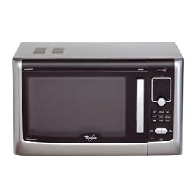 Whirlpool Family Chef 27 Litre Microwave Full Combi with Forced Air, Grill with Crisp Autosteam and Magic Clean Liner, Satina Mist, 900 W