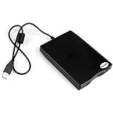 3.5" USB External Floppy Disk Drive Portable 1.44 MB FDD for PC Windows 98/ME/2000/XP/Vista/Windows 7&8 +Dust External Bag Case,Protect your drive Scratch-Resistant,No Need to Install Drive with CD,Plug and Play