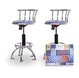 2 24"-29" Dale Earnhardt Jr. Nascar #88 Seat Chrome Adjustable Specialty /  ....