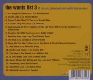 The Wants List Vol.3