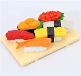 Iwako erasers Sushi Japan 6 pieces setIMAGE