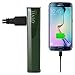 Halo Pocket Power Starlight 3000mAh Power Bank with Flash Light, Green