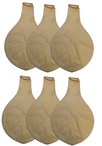 36 Inch Giant Latex Balloon Crystal Clear (Premium Helium Quality) Pkg/6