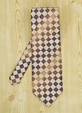Phat Farm - Phat Farm Gold and Black Ornate Grid Tie