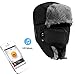 Binmer(TM)Soft Winter Thicken Hat Wireless Bluetooth Smart Cap Headset Headphone Speaker Mic Hands-free for Men Women (A)