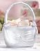 Butterfly Beauty Satin Flower Girl Basket