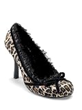 Cheetah Print Satin Pleated Pump - 7
