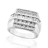 Men's Diamond Ring 1 1/2ctw