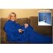 Snuggie Royal Blue "As Seen on Tv" with Press N'open Booklight