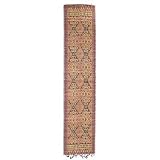 Cotton / Rattan Ikat Wall Hanging