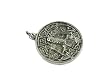 Celtic Hawk Pewter Pendant on Cord Necklace, The Celtic Collection
