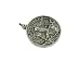 Celtic Hawk Pewter Pendant on Cord Necklace, The Celtic Collection