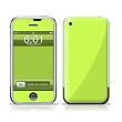 Solid State Lime Design Protective Skin Decal Sticker for Apple iPhone (2G)1st Generation