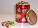 Gourmet Food : Scott's Cakes Conversation Jelly Belly Jelly Beans in a Heart Can