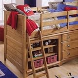 Lea Kids Austin Twin Complete Low Loft Bed