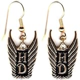 Harley Davidson ~ Harley Davidson Earrings!! ~ Rare Vintage ~ Made in the U.S.A.~ Approx 1.5