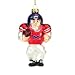 SC Sports Mississippi Rebels Caucasian Football Player Ornament (Set of 2)