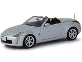 Diecast Model Nissan 350 Z Roadster in Silver
