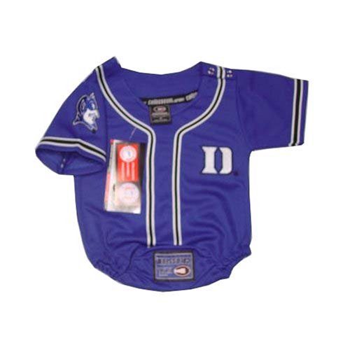 Buy Duke Universtiy Blue Devils NCAA Baseball Infant baby Onesie Jersey Medium 6-9 months by Colosseum
