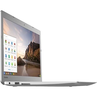 Toshiba CB35-A3120 13.3-Inch Chromebook (Intel Celeron 2955U 1.4 GHz Processor, 2 GB DDR3 RAM, 16 GB SSD, Intel HD Graphics, Chrome OS), Silver