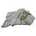 Baby Washcloths-Natural Color 6 Pack Baby Wipes. Extra Large 10.6