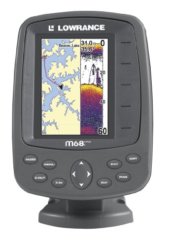 Lowrance M68C S/Map 3.5-Inch Waterproof Fishfinder