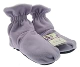 Cozy Toes Microwavable Feet Warmers - Lavender Fleece Slippers