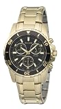 Accurist Mb827 Gents Gold Tone Chronograph Bracelet Watch