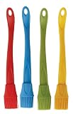 iSi Basics Silicone Color Coded Basting Brush, Set of 4