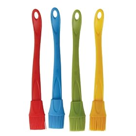 iSi Basics Silicone Color Coded Basting Brush, Set of 4 by Basters