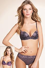 2 Pack - Limited Collection Floral Embroidered Push-Up Bra