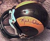 Fred Dryer & Merlin Olsen autographed Los Angeles Rams mini helmet by AutographsForSale