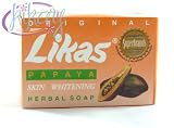 Original Likas Papaya Skin Whitening Herbal Soap by Trinidad Cosmetics Laboratory - 135 grams
