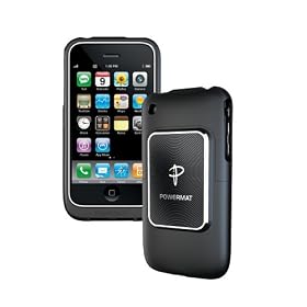 Powermat Receiver Case for iPhone 3G, 3G S (Black)