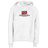 Sweatshirt Woman White  Property Of Trinidadian Nation / Flag Transfer  Trinidad And Tobago Country